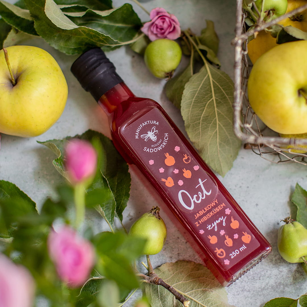 Ocet jabłkowy z hibiskusem