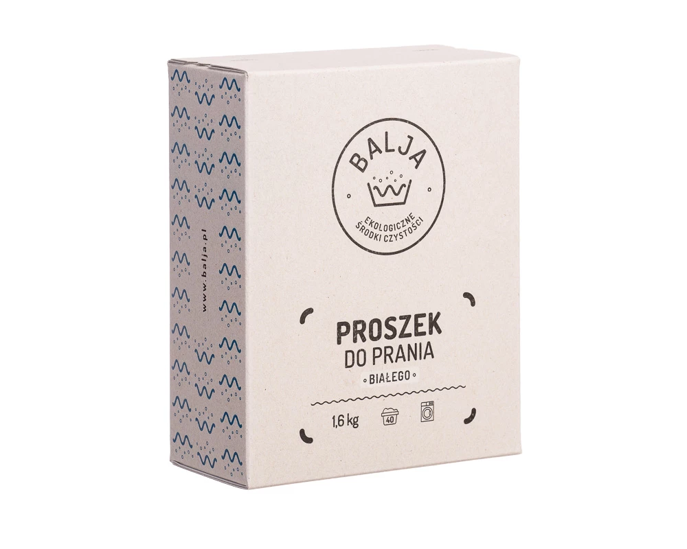 Proszek do prania białego 1.6kg, Balja