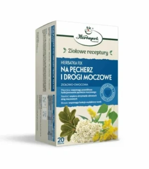 Herbapol Na Pęcherz i Drogi Moczowe, herbatka fix ziołowo-owocowa, 2g x 20 saszetek