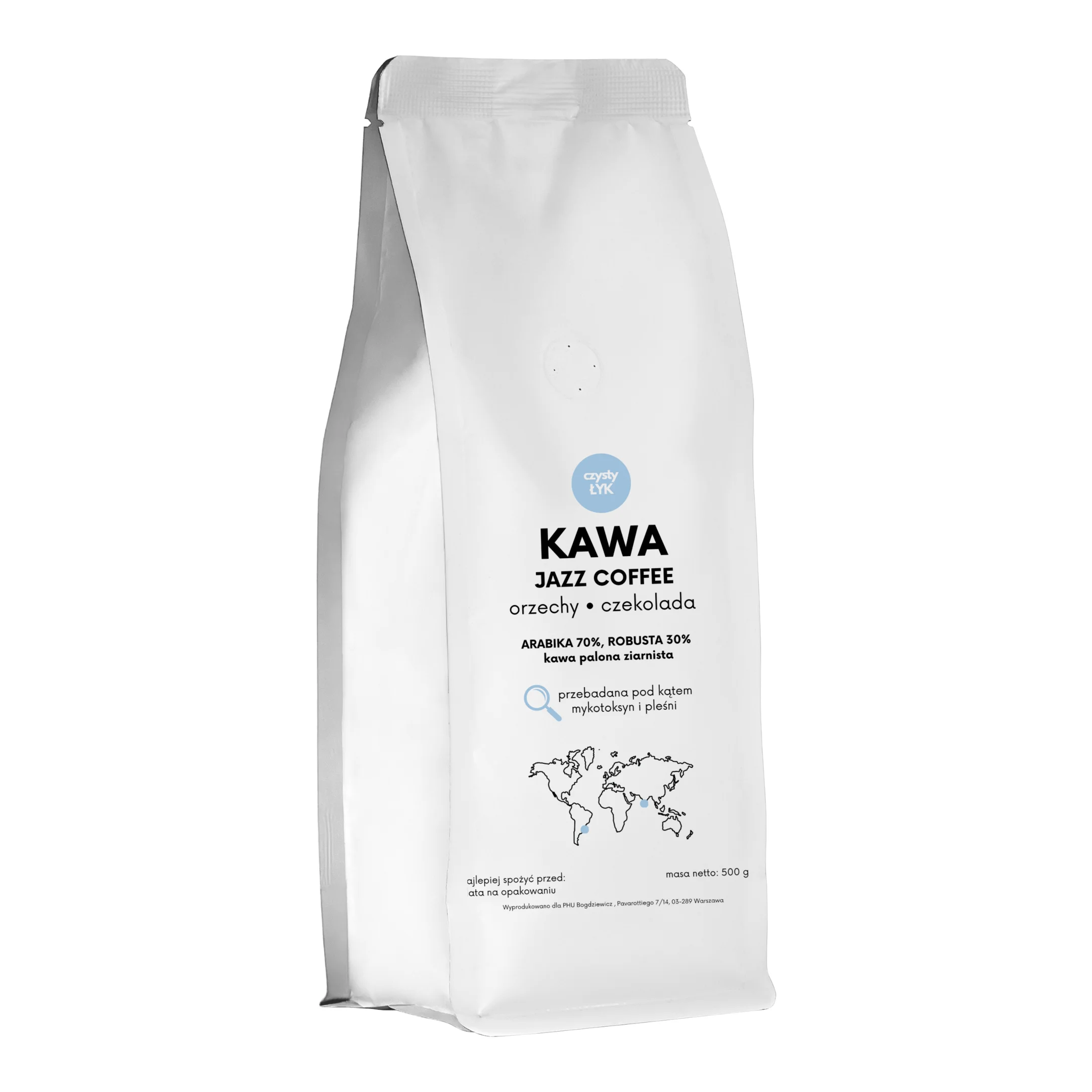 Kawa Jazz Coffee Ziarno 1kg, Czysty Łyk